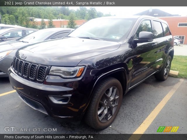 2021 Jeep Grand Cherokee Limited 4x4 in Sangria Metallic