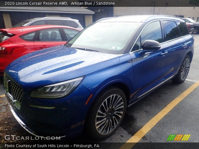 2020 Lincoln Corsair Reserve AWD in Artisan Blue