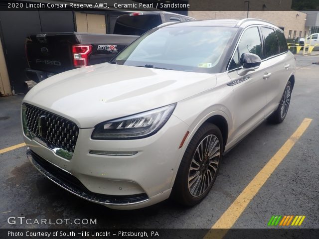 2020 Lincoln Corsair Reserve AWD in Ceramic Pearl