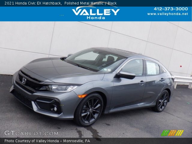 2021 Honda Civic EX Hatchback in Polished Metal Metallic