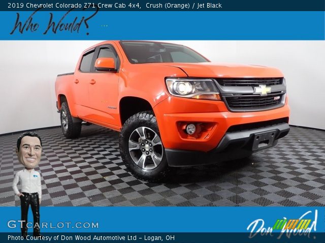 2019 Chevrolet Colorado Z71 Crew Cab 4x4 in Crush (Orange)