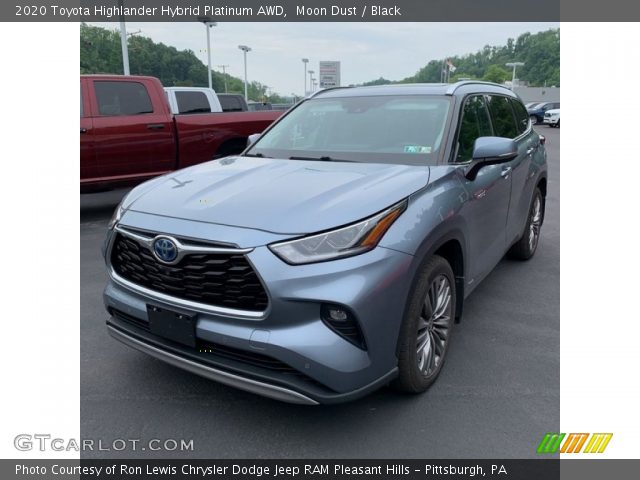 2020 Toyota Highlander Hybrid Platinum AWD in Moon Dust