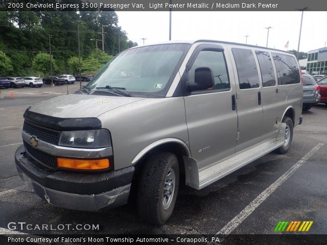 2003 Chevrolet Express 3500 Passenger Van in Light Pewter Metallic