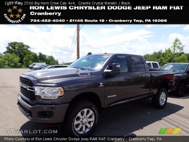 2023 Ram 2500 Big Horn Crew Cab 4x4 in Granite Crystal Metallic