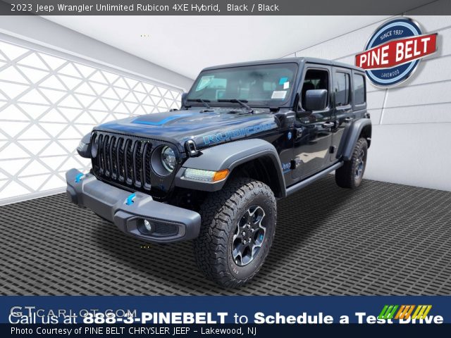 2023 Jeep Wrangler Unlimited Rubicon 4XE Hybrid in Black