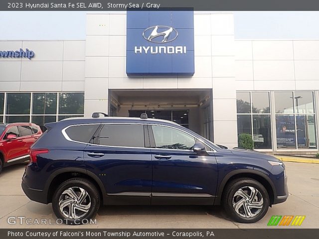 2023 Hyundai Santa Fe SEL AWD in Stormy Sea