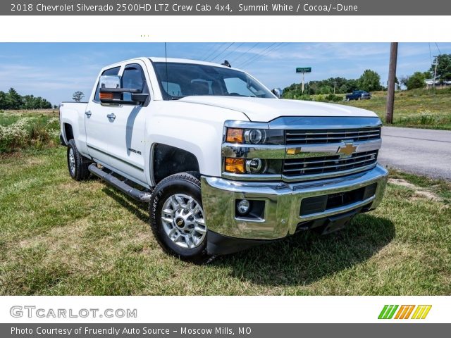 2018 Chevrolet Silverado 2500HD LTZ Crew Cab 4x4 in Summit White