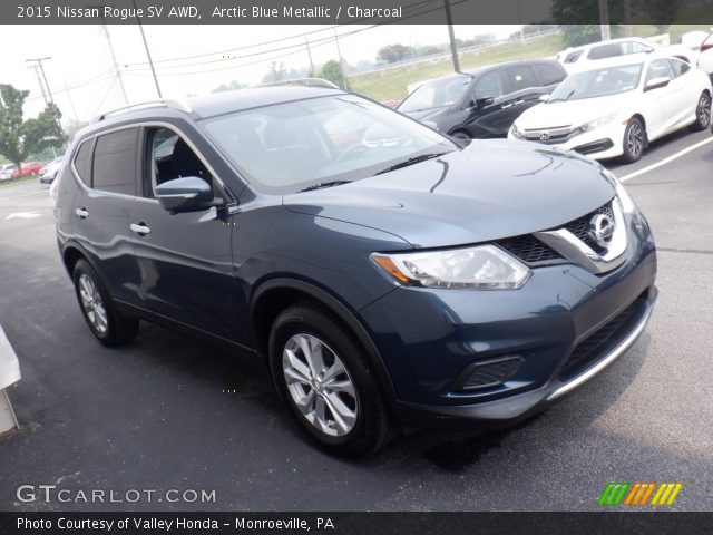 2015 Nissan Rogue SV AWD in Arctic Blue Metallic