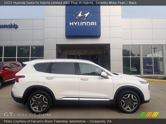 2023 Hyundai Santa Fe Hybrid Limited AWD Plug-In Hybrid in Serenity White Pearl
