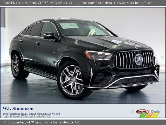 2024 Mercedes-Benz GLE 53 AMG 4Matic Coupe in Obsidian Black Metallic