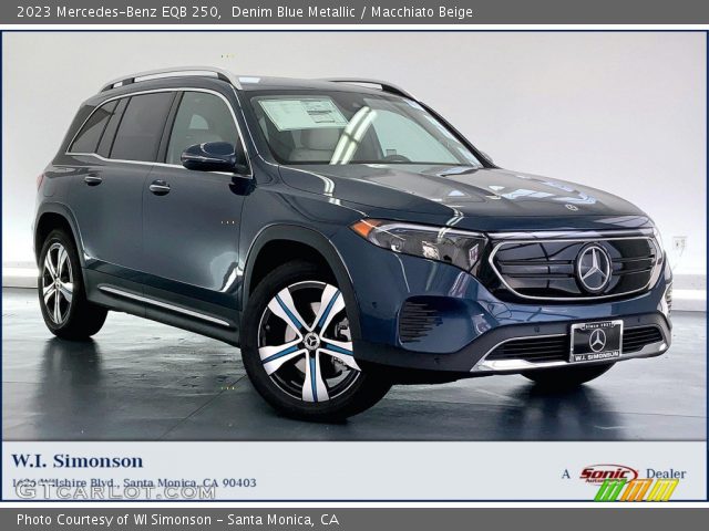 2023 Mercedes-Benz EQB 250 in Denim Blue Metallic
