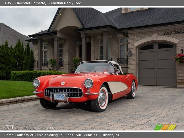 1957 Chevrolet Corvette  in Venetian Red