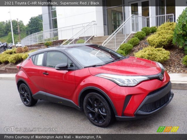2021 Toyota C-HR Nightshade in Supersonic Red