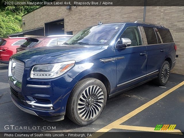 2020 Lincoln Navigator Black Label 4x4 in Rhapsody Blue
