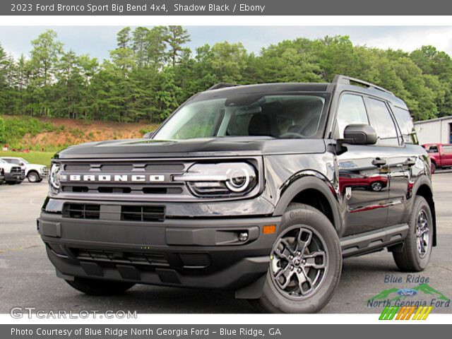 2023 Ford Bronco Sport Big Bend 4x4 in Shadow Black