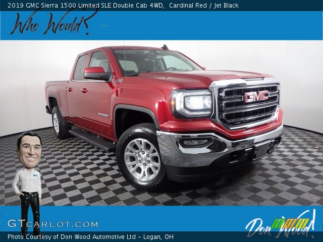 2019 GMC Sierra 1500 Limited SLE Double Cab 4WD in Cardinal Red