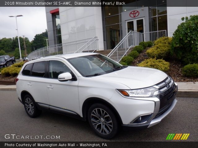 2018 Mitsubishi Outlander SE S-AWC in Diamond White Pearl