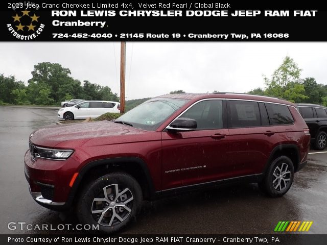 2023 Jeep Grand Cherokee L Limited 4x4 in Velvet Red Pearl