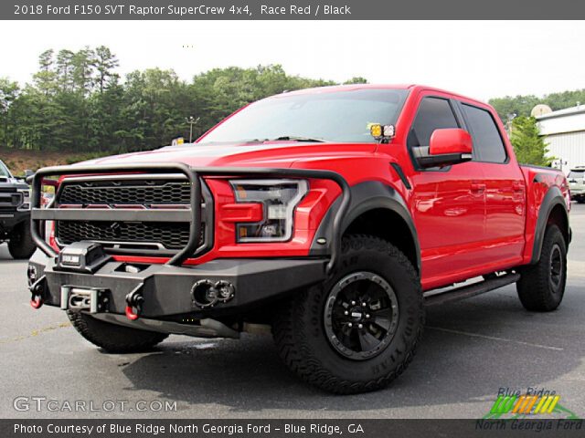 2018 Ford F150 SVT Raptor SuperCrew 4x4 in Race Red