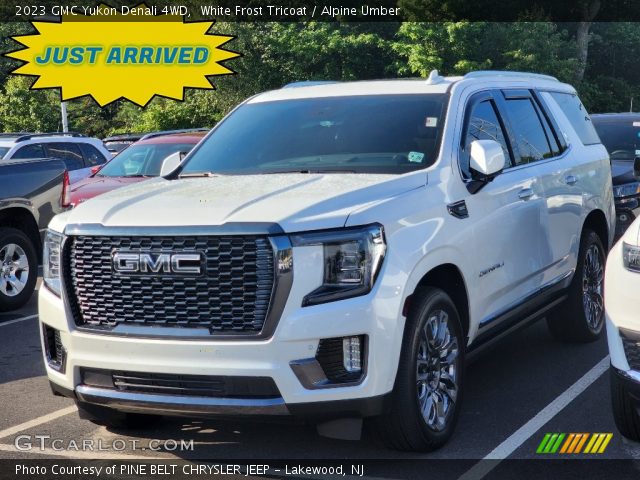 2023 GMC Yukon Denali 4WD in White Frost Tricoat