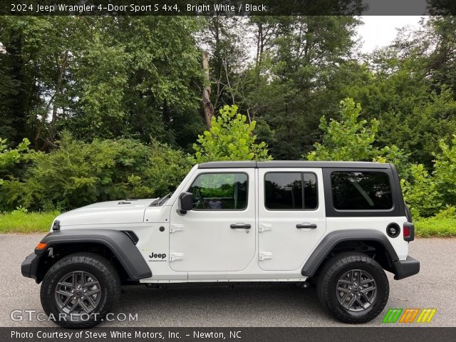 2024 Jeep Wrangler 4-Door Sport S 4x4 in Bright White