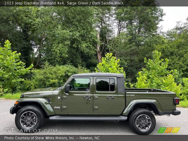 2023 Jeep Gladiator Overland 4x4 in Sarge Green