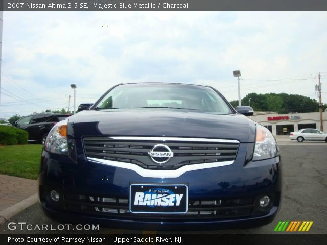 2007 Nissan Altima 3.5 SE in Majestic Blue Metallic