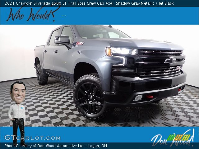 2021 Chevrolet Silverado 1500 LT Trail Boss Crew Cab 4x4 in Shadow Gray Metallic