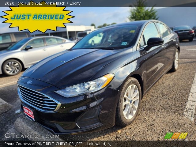 2020 Ford Fusion SE in Agate Black