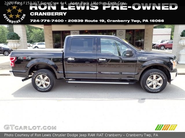 2020 Ford F150 XLT SuperCrew 4x4 in Agate Black