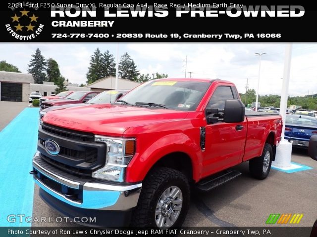 2021 Ford F250 Super Duty XL Regular Cab 4x4 in Race Red