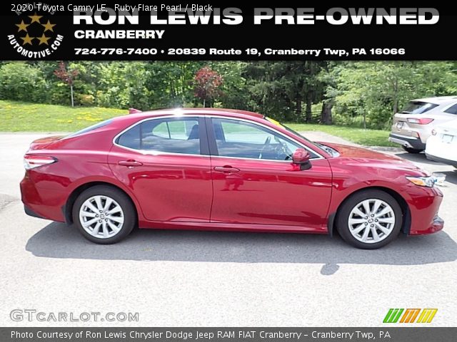 2020 Toyota Camry LE in Ruby Flare Pearl