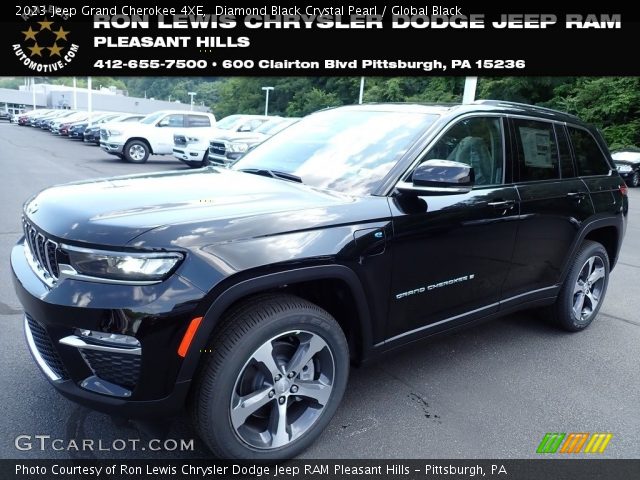 2023 Jeep Grand Cherokee 4XE in Diamond Black Crystal Pearl