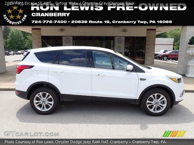 2019 Ford Escape SE 4WD in Oxford White