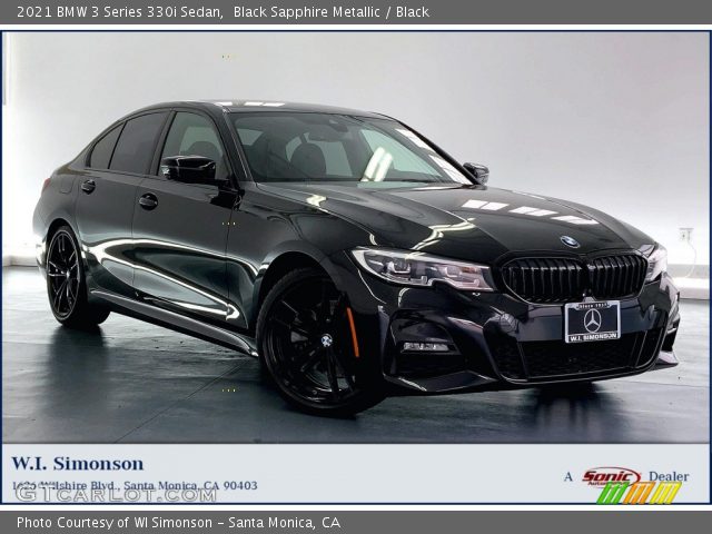 2021 BMW 3 Series 330i Sedan in Black Sapphire Metallic