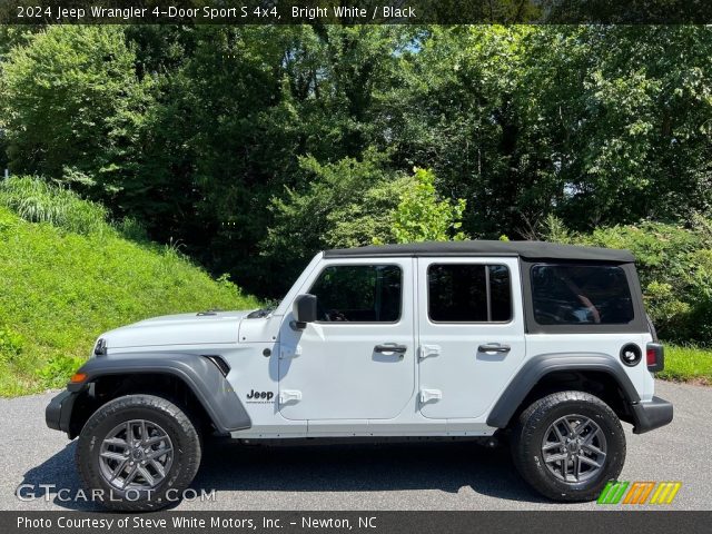 2024 Jeep Wrangler 4-Door Sport S 4x4 in Bright White