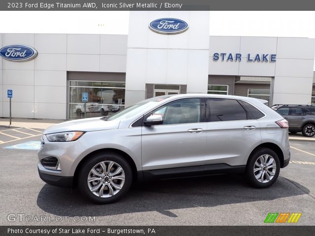 2023 Ford Edge Titanium AWD in Iconic Silver Metallic