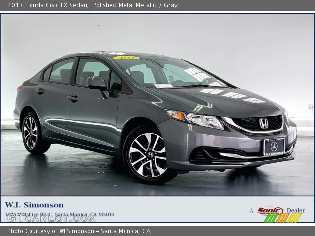 2013 Honda Civic EX Sedan in Polished Metal Metallic