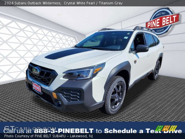 2024 Subaru Outback Wilderness in Crystal White Pearl