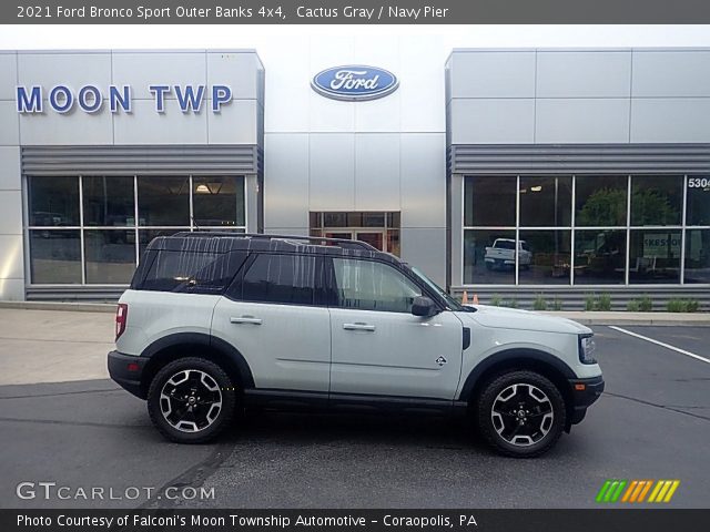 2021 Ford Bronco Sport Outer Banks 4x4 in Cactus Gray