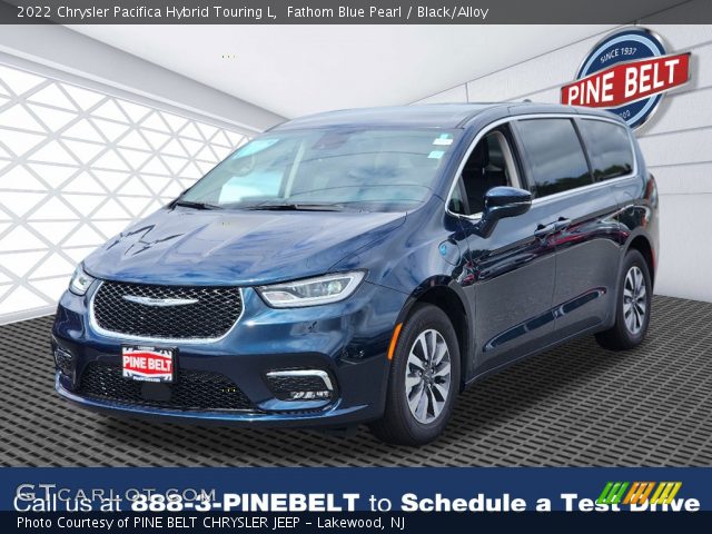 2022 Chrysler Pacifica Hybrid Touring L in Fathom Blue Pearl