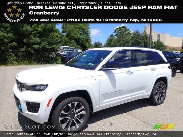 2023 Jeep Grand Cherokee Overland 4XE in Bright White