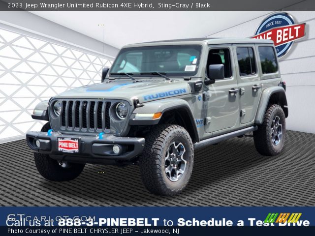 2023 Jeep Wrangler Unlimited Rubicon 4XE Hybrid in Sting-Gray