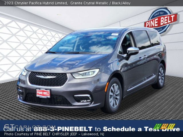 2023 Chrysler Pacifica Hybrid Limited in Granite Crystal Metallic