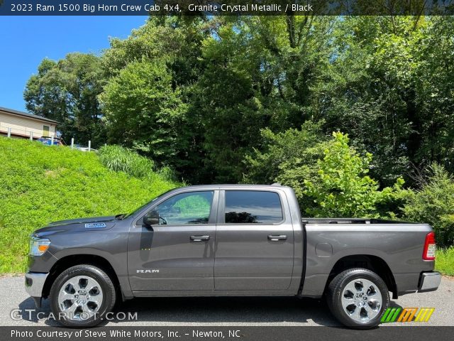 2023 Ram 1500 Big Horn Crew Cab 4x4 in Granite Crystal Metallic