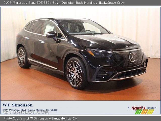 2023 Mercedes-Benz EQE 350+ SUV in Obsidian Black Metallic