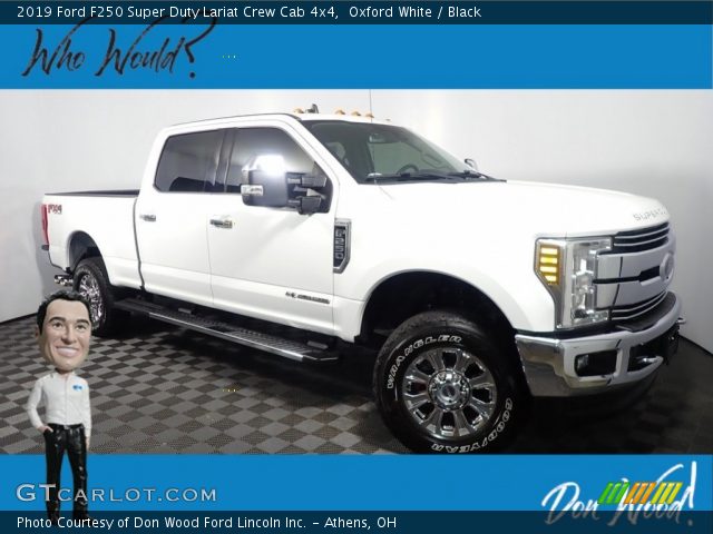 2019 Ford F250 Super Duty Lariat Crew Cab 4x4 in Oxford White