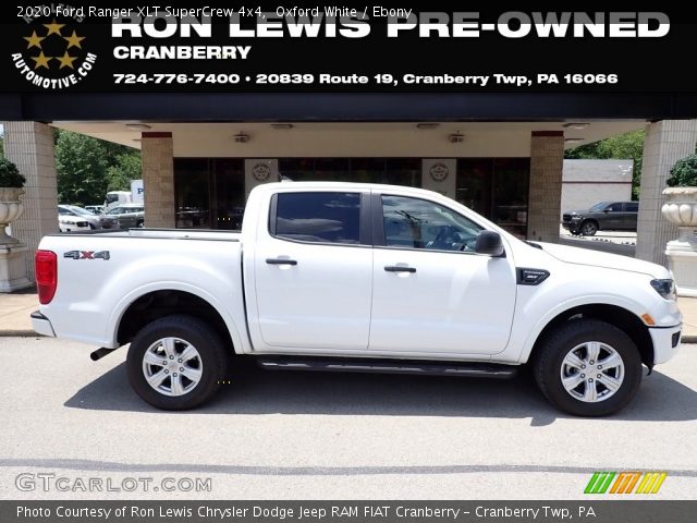 2020 Ford Ranger XLT SuperCrew 4x4 in Oxford White