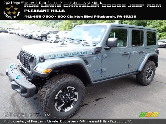 2024 Jeep Wrangler 4-Door Rubicon X 4xe Hybrid in Anvil