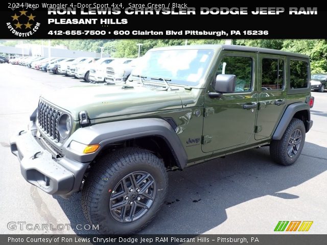 2024 Jeep Wrangler 4-Door Sport 4x4 in Sarge Green